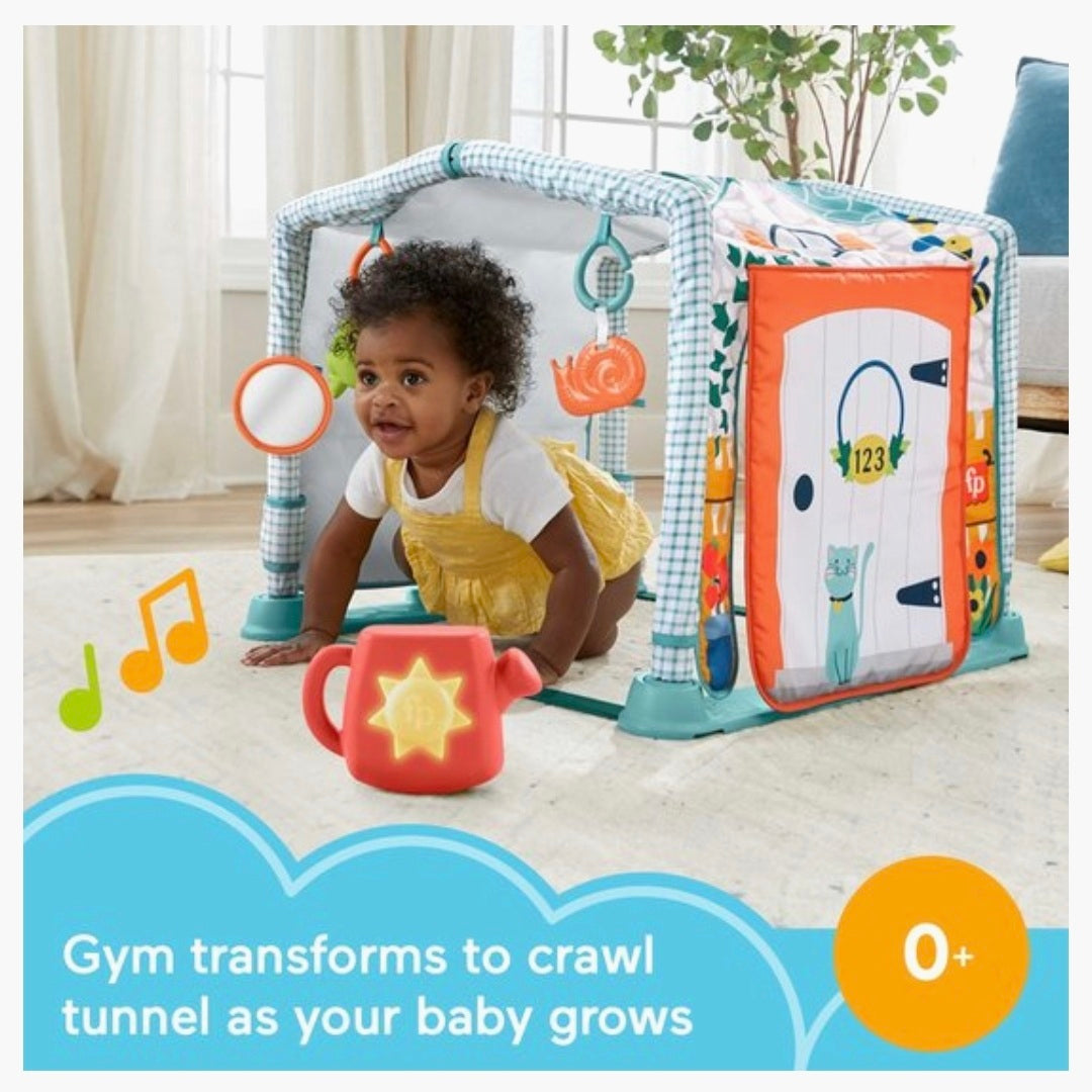 Fisher Price: 3-In-1 Kruipen en Spelen - Activiteitenspeelmat