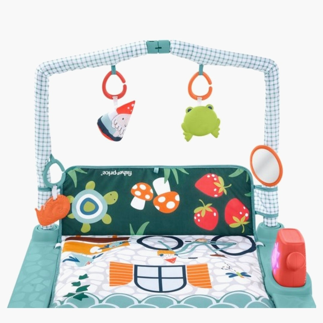 Fisher Price: 3-In-1 Kruipen en Spelen - Activiteitenspeelmat