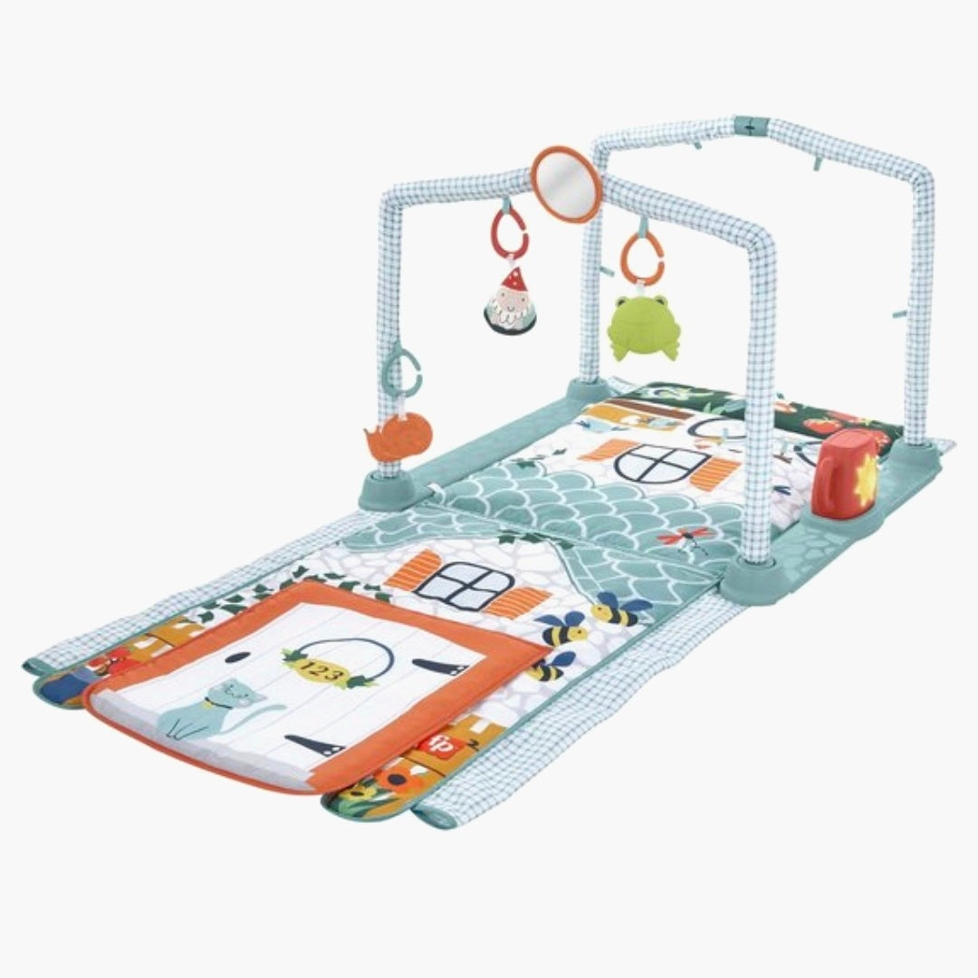 Fisher Price: 3-In-1 Kruipen en Spelen - Activiteitenspeelmat