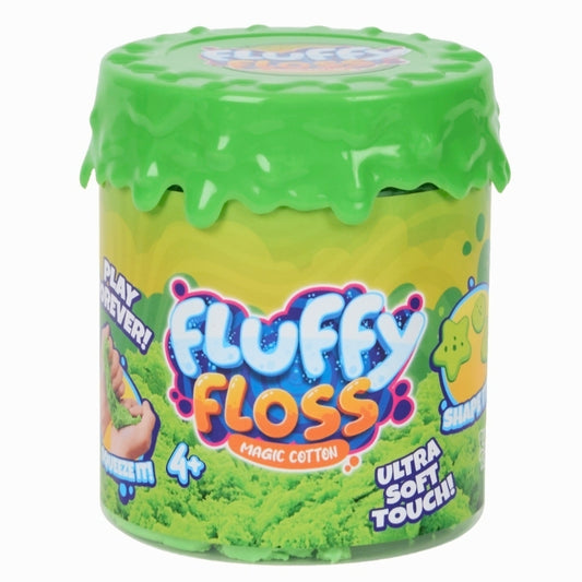 Ruby Toys: Fluffy Floss Magic Sand 500gr - Groen