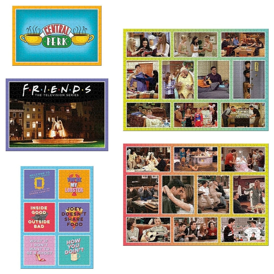Friends: Puzselbox 5in1 - 1x160 + 2x500 + 2x1000