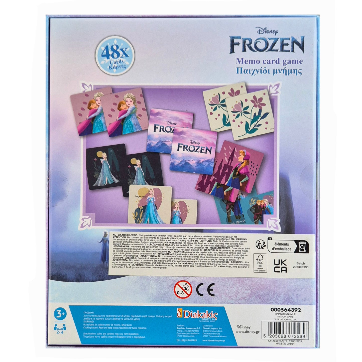 Disney Frozen - Memo 48 kaarten
