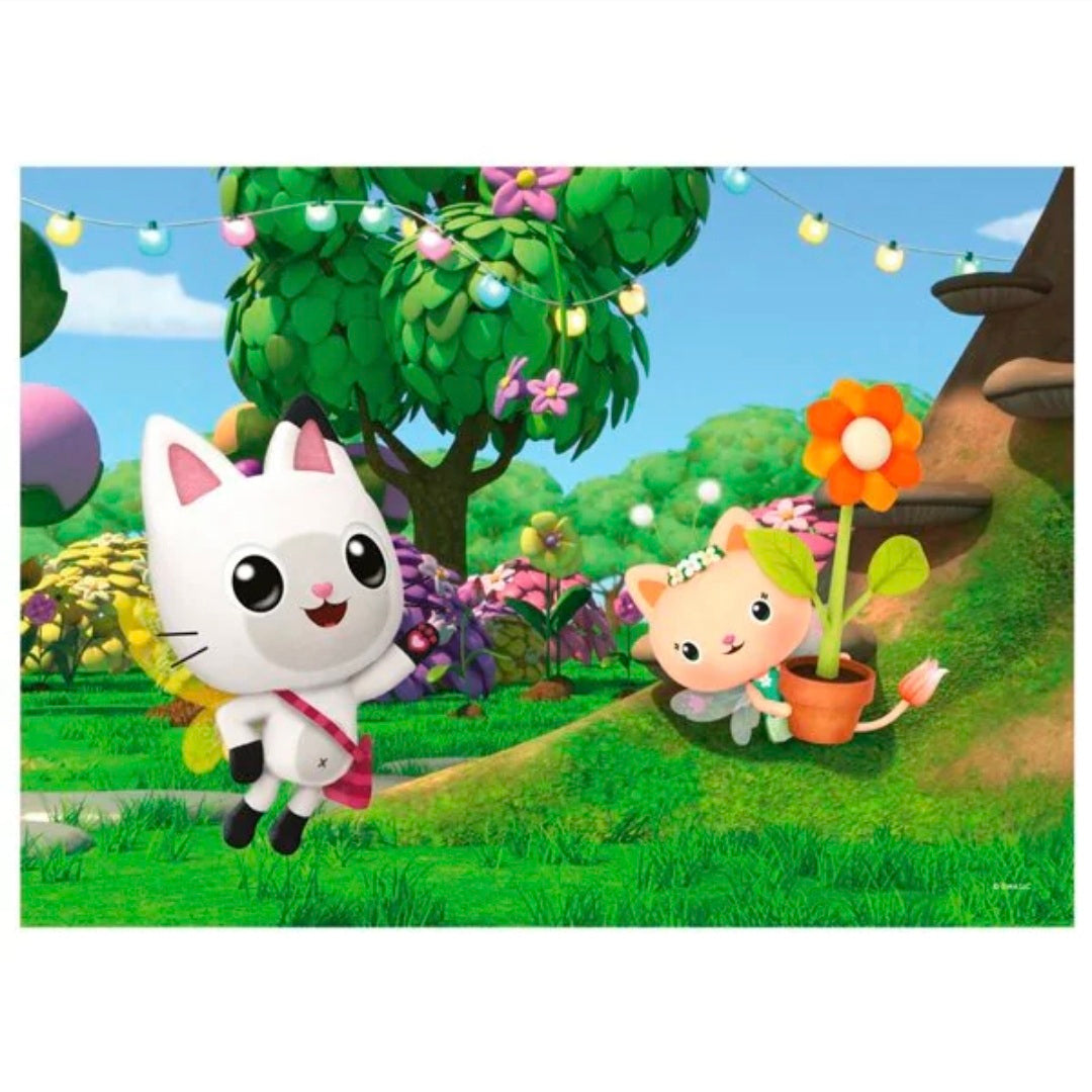 DreamWork Gabby's Dollhouse: 4 Puzzels - 12+16+20+24