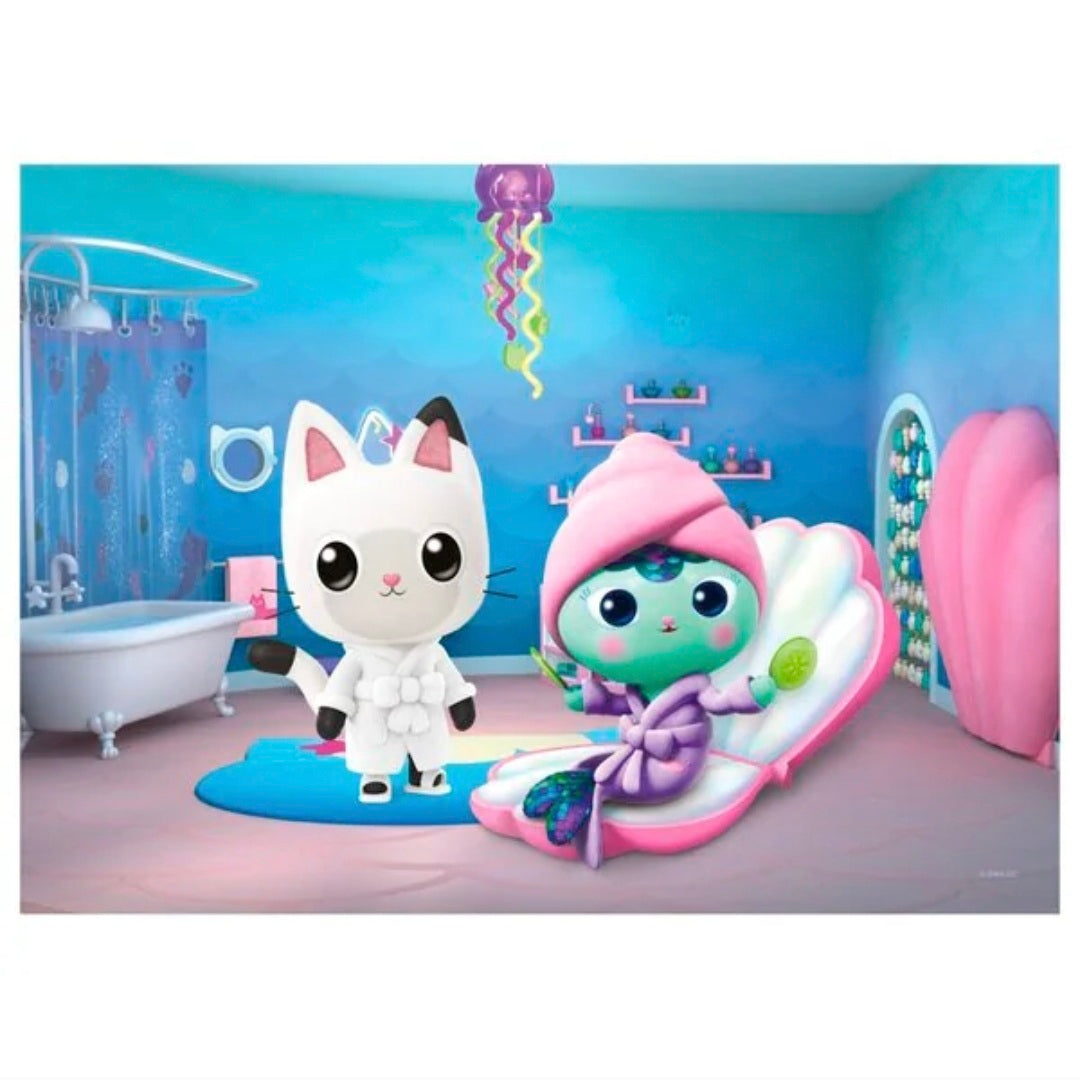 DreamWork Gabby's Dollhouse: 4 Puzzels - 12+16+20+24