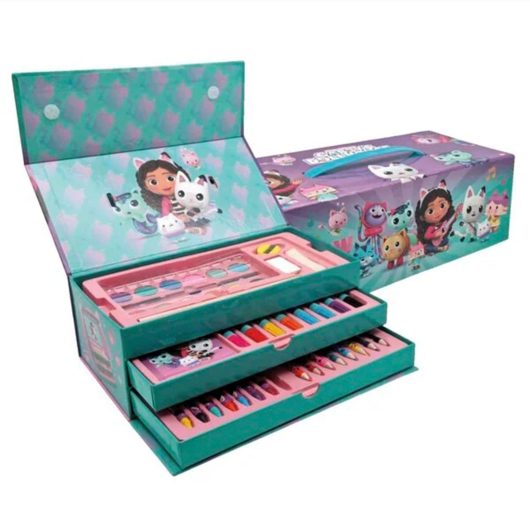 Gabby's Dollhouse: Kleurkoffer - 52 delig