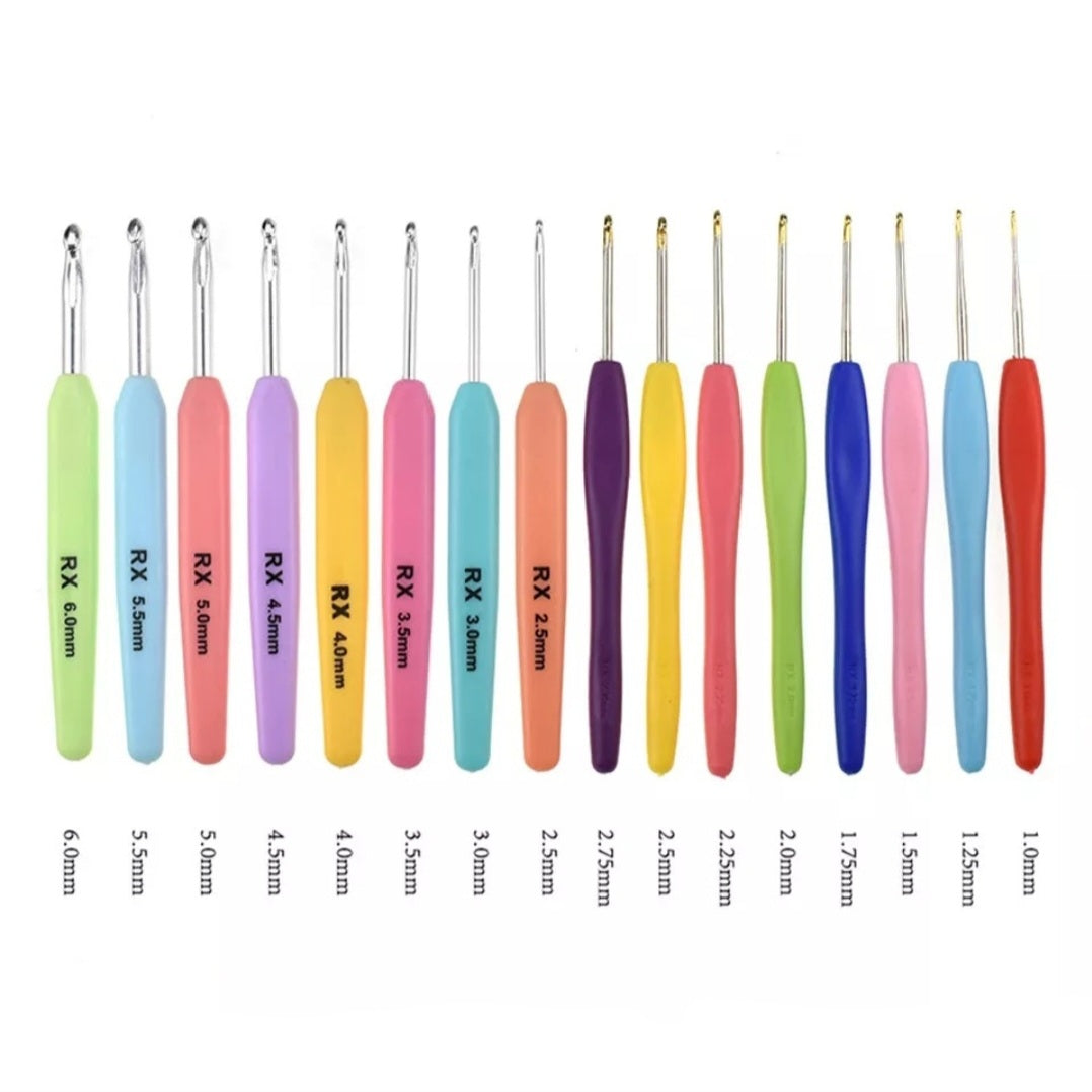 Etui Haaknaalden 16- delig