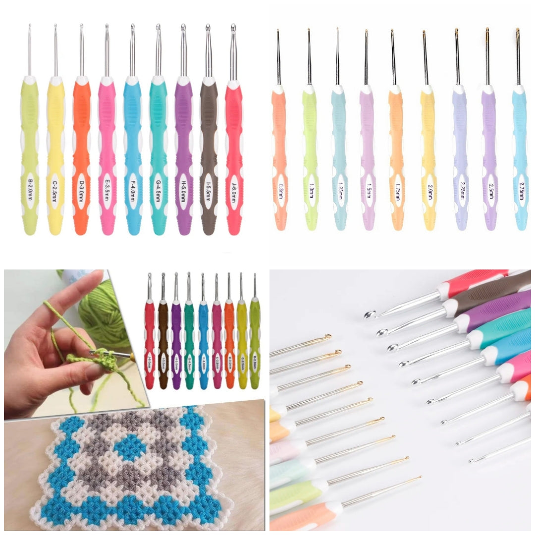 18 delig Haaknaaldenset