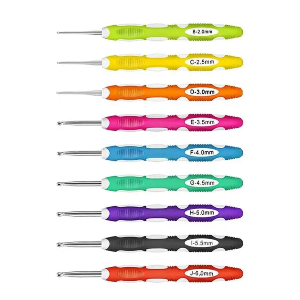 9 delig Haaknaalden set