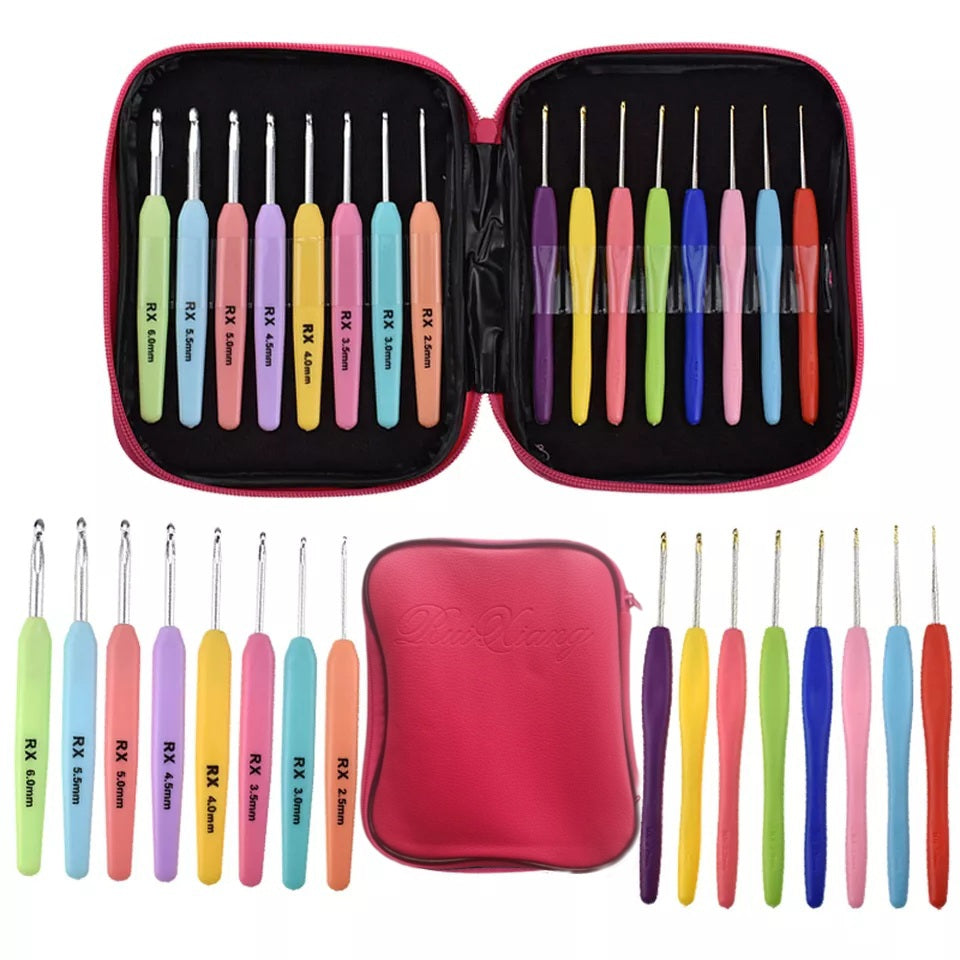 Etui Haaknaalden 16- delig