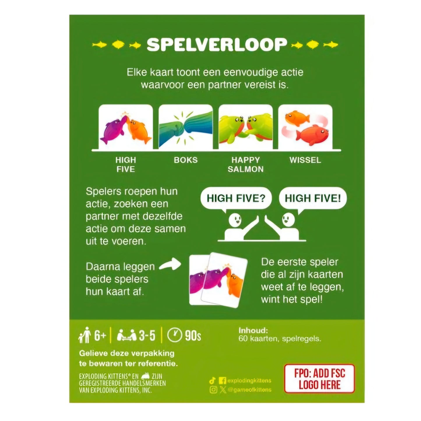 Exploding Kittens: Happy Salmon