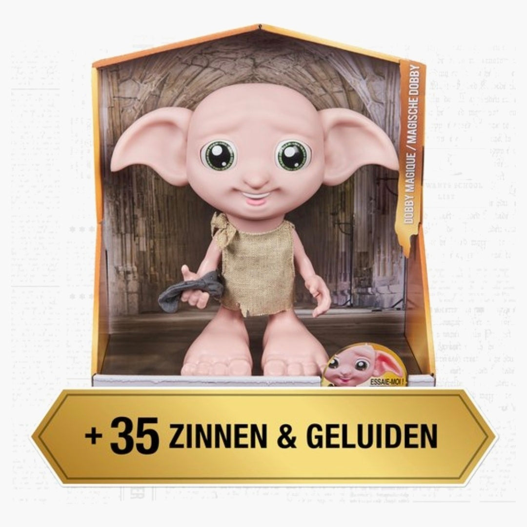 Harry Potter: Interactieve Dobby - de Huis-Elf met Sok