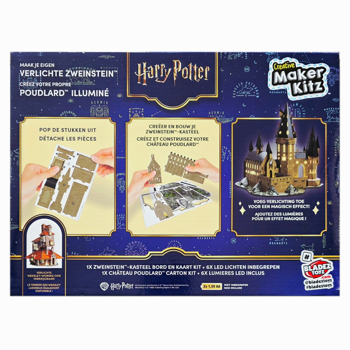 Harry Potter: Maak je eigen verlichte Zweinstein
