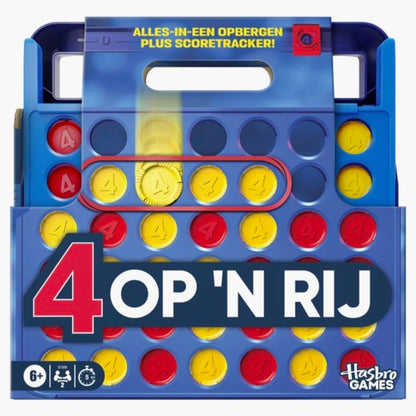 Hasbro: Vier op 1 Rij  -  Multiplaza