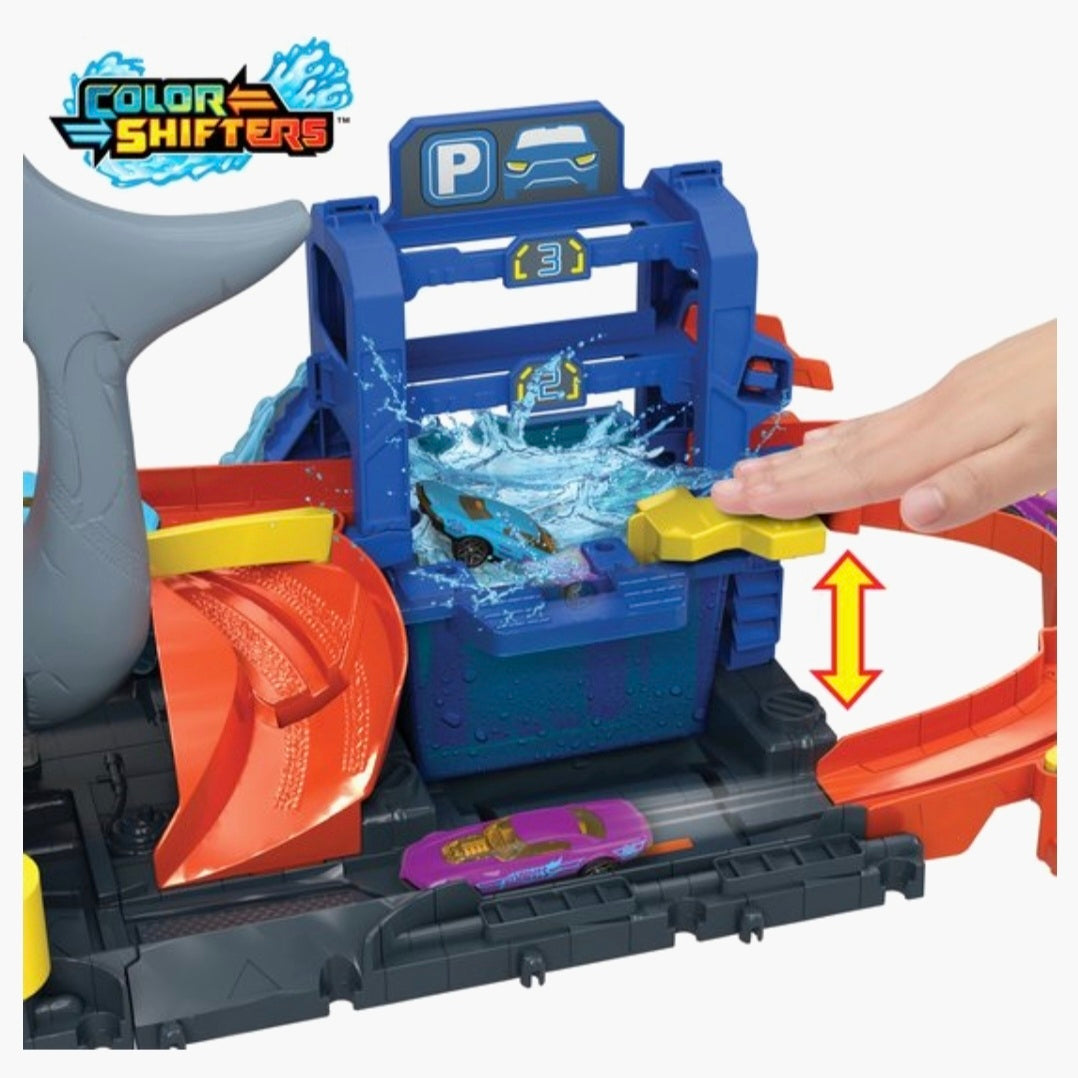 Hot Wheels: Ultra Shark Car Wash Racebaan