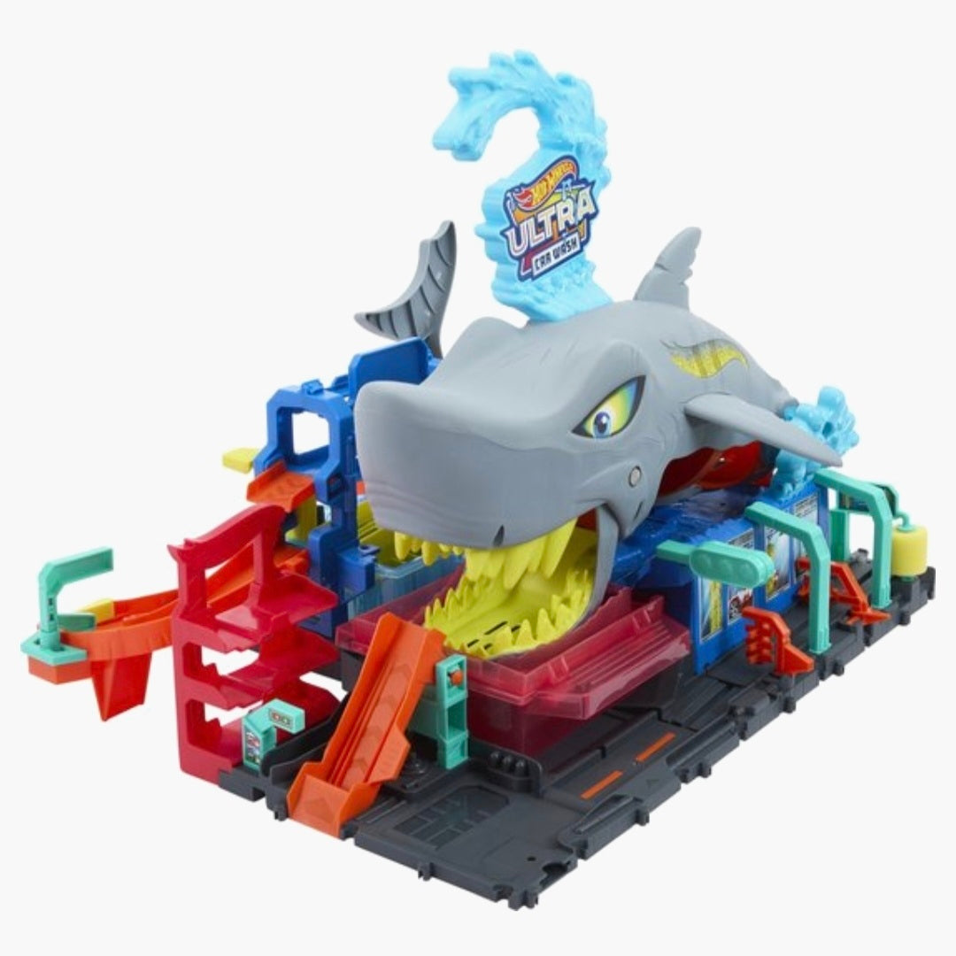 Hot Wheels: Ultra Shark Car Wash Racebaan