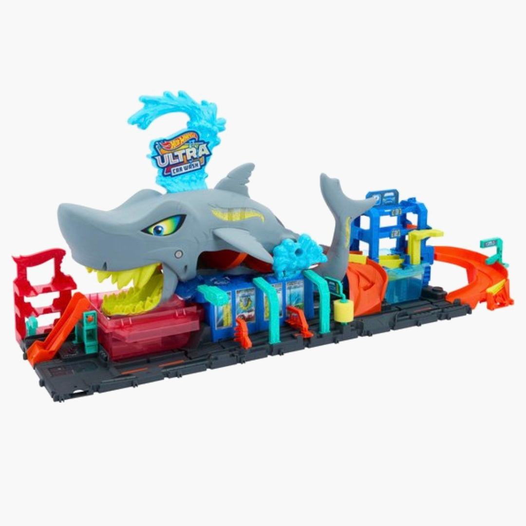 Hot Wheels: Ultra Shark Car Wash Racebaan