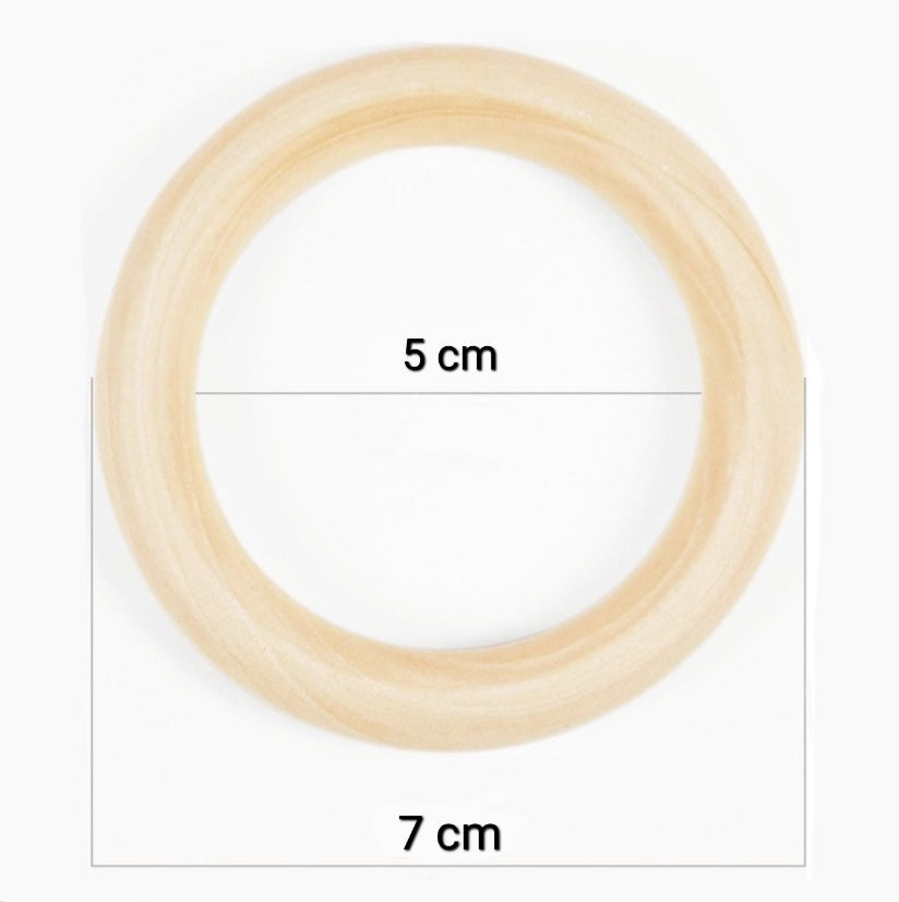 Houten ring - Diverse Afmetingen