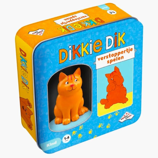 Identity Games: Dikkie Dik - Verstoppertje spelen in blik  -  Multiplaza