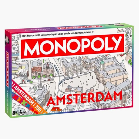 Identity Games: Monopoly - Amsterdam 750 Jaar! Gelimiteerde Editie  -  Multiplaza