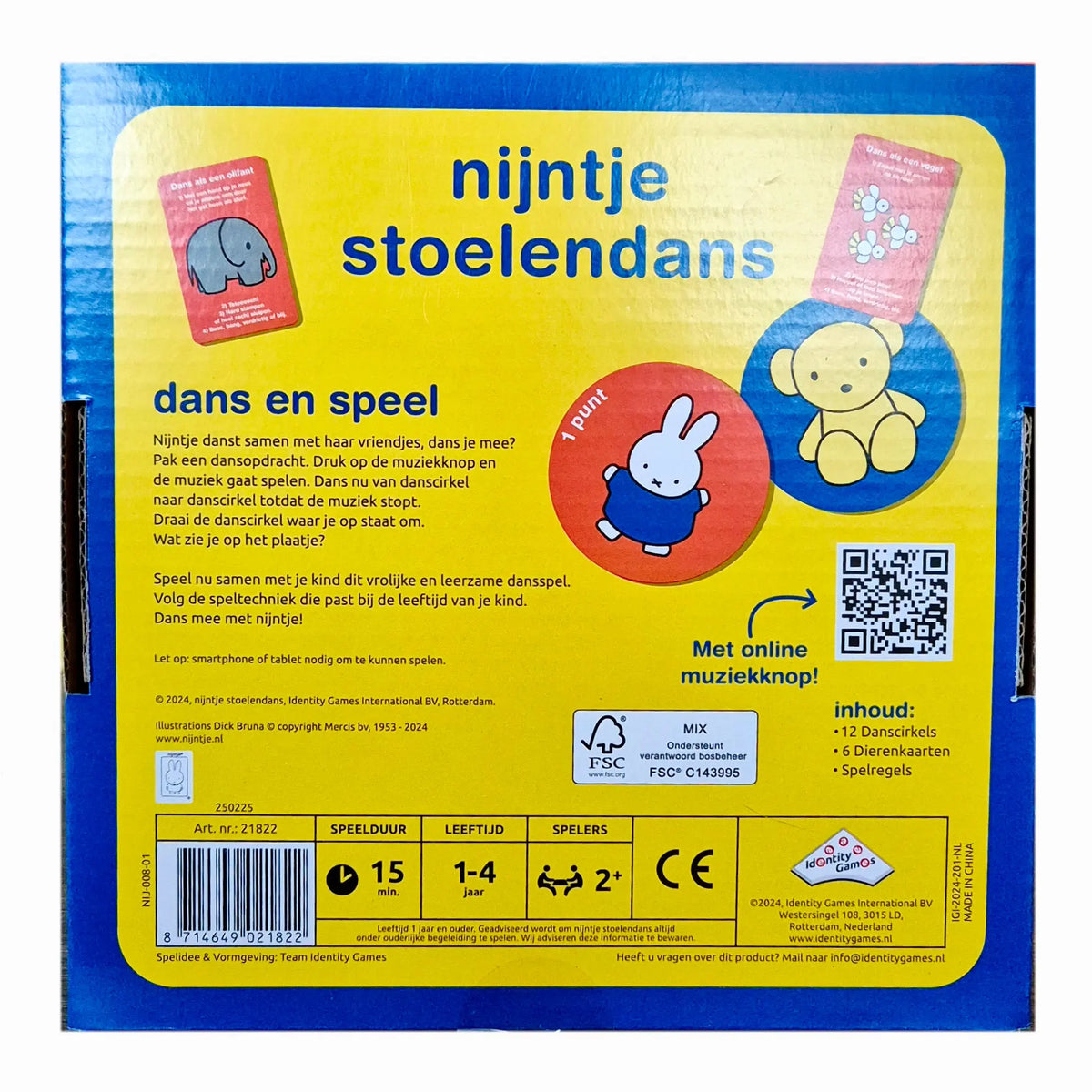 Identity Games: Nijntje - Stoelendans  -  Multiplaza