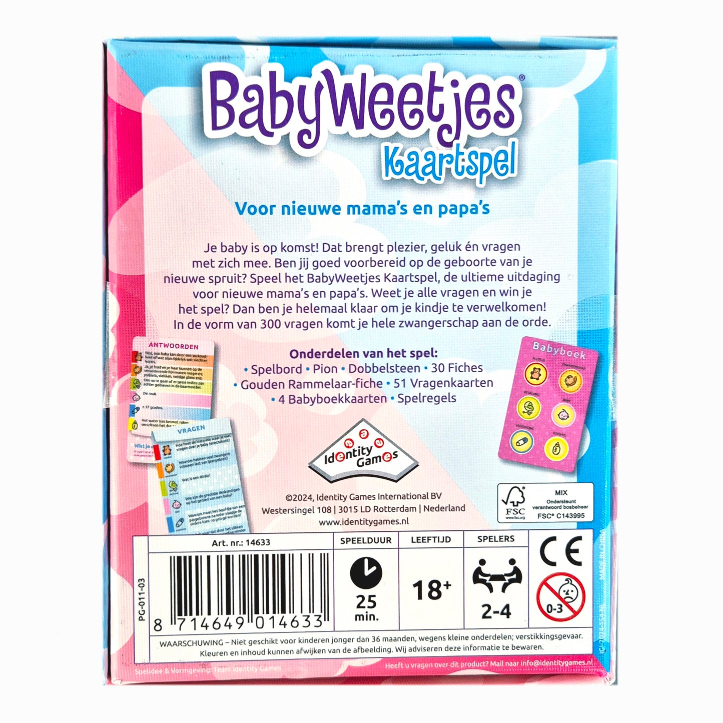 Identity Games: Baby Weetjes - Kaartspel