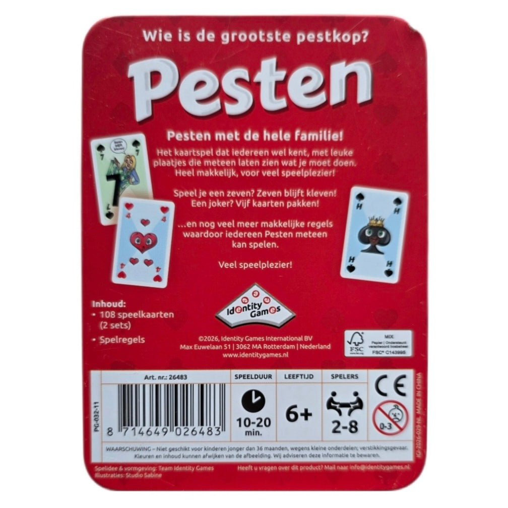 Identity Games: Pesten in blik