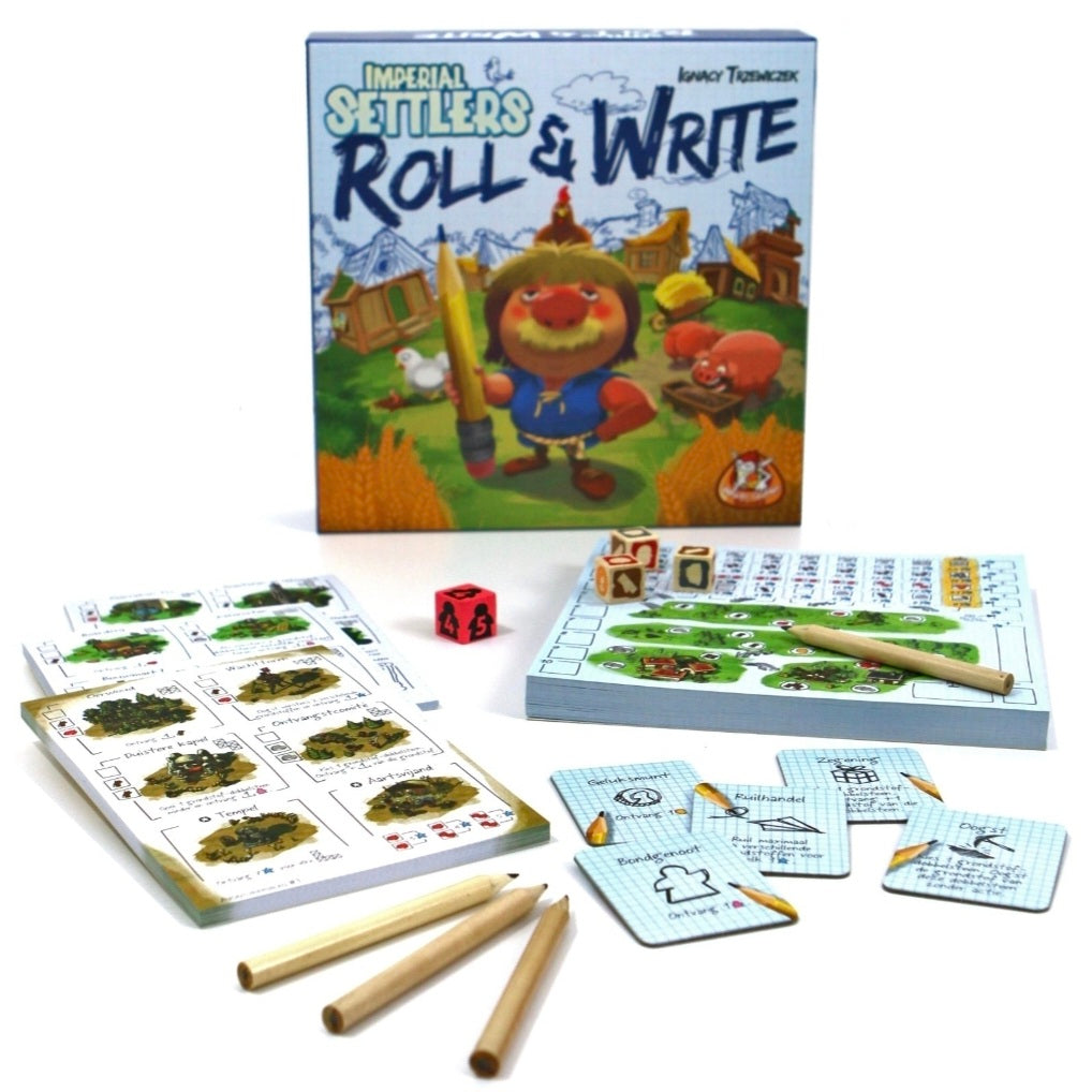 White Goblin: Imperial Settlers - Roll & Write