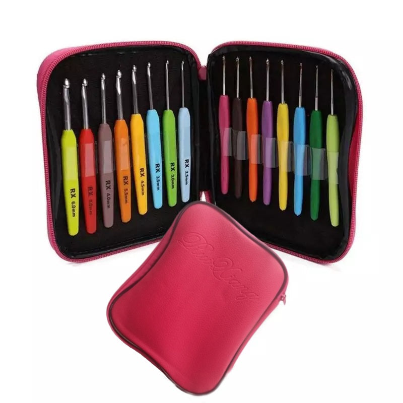 Etui Haaknaalden 16- delig