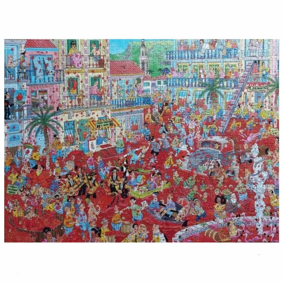 Jan van Haasteren: La Tomatina - 950