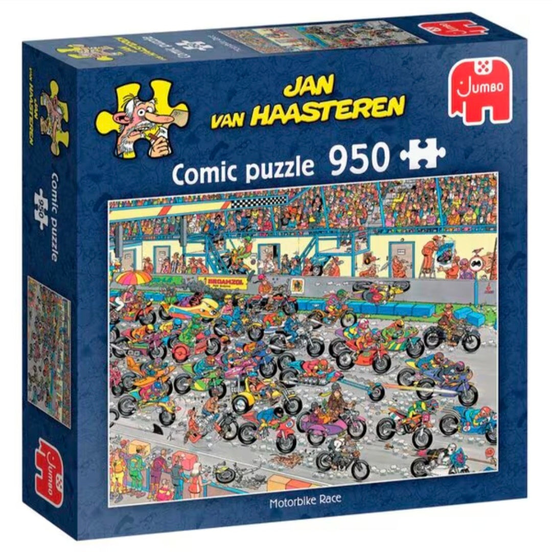 Jan van Haasteren - Motorbike Race - 950