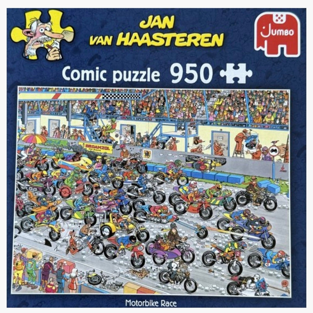Jan van Haasteren - Motorbike Race - 950