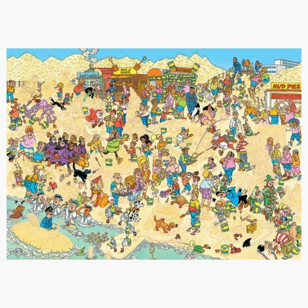 Jan van Haasteren: Zandsculpturen -  2000