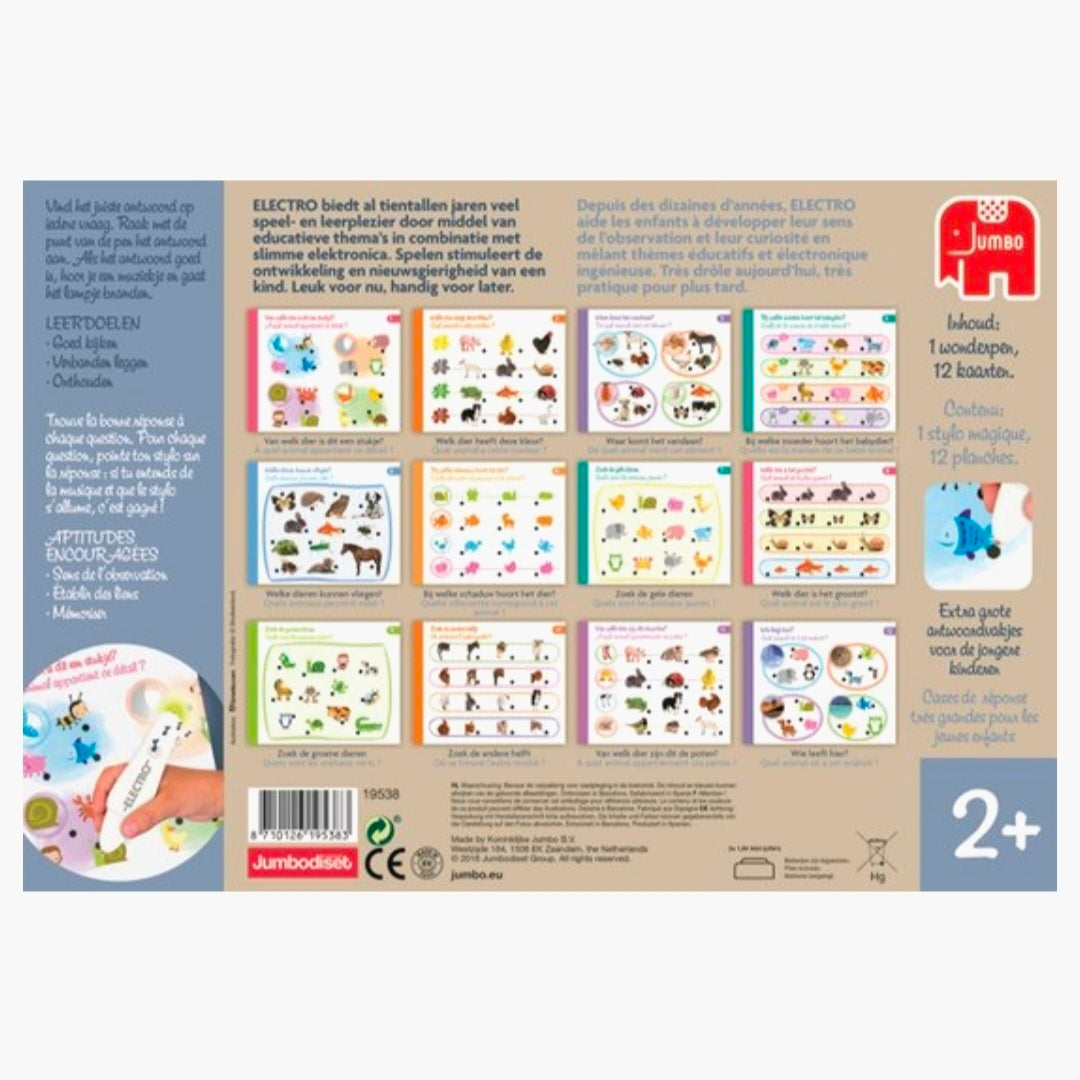 Jumbo: Electro Wonderpen - Ontdek de Dieren