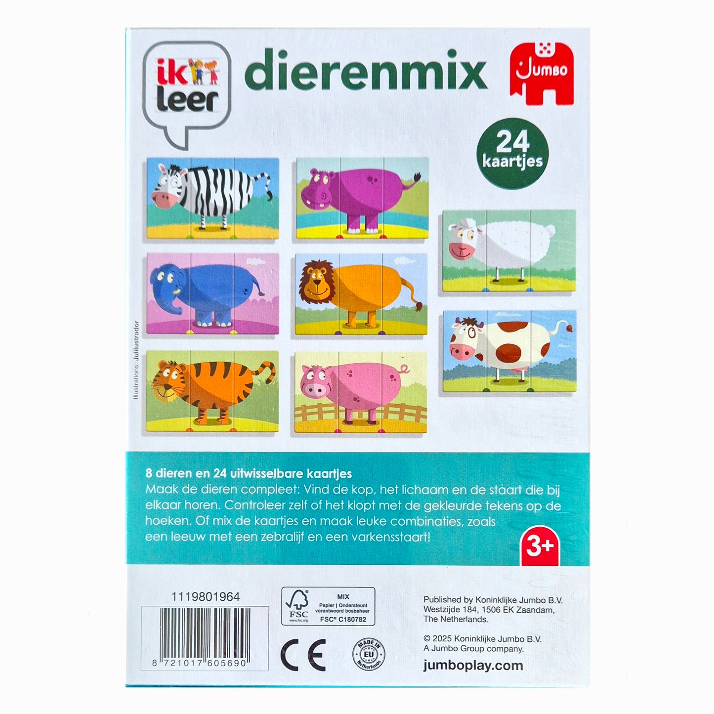 Jumbo: Ik Leer - Dierenmix - 3+jaar