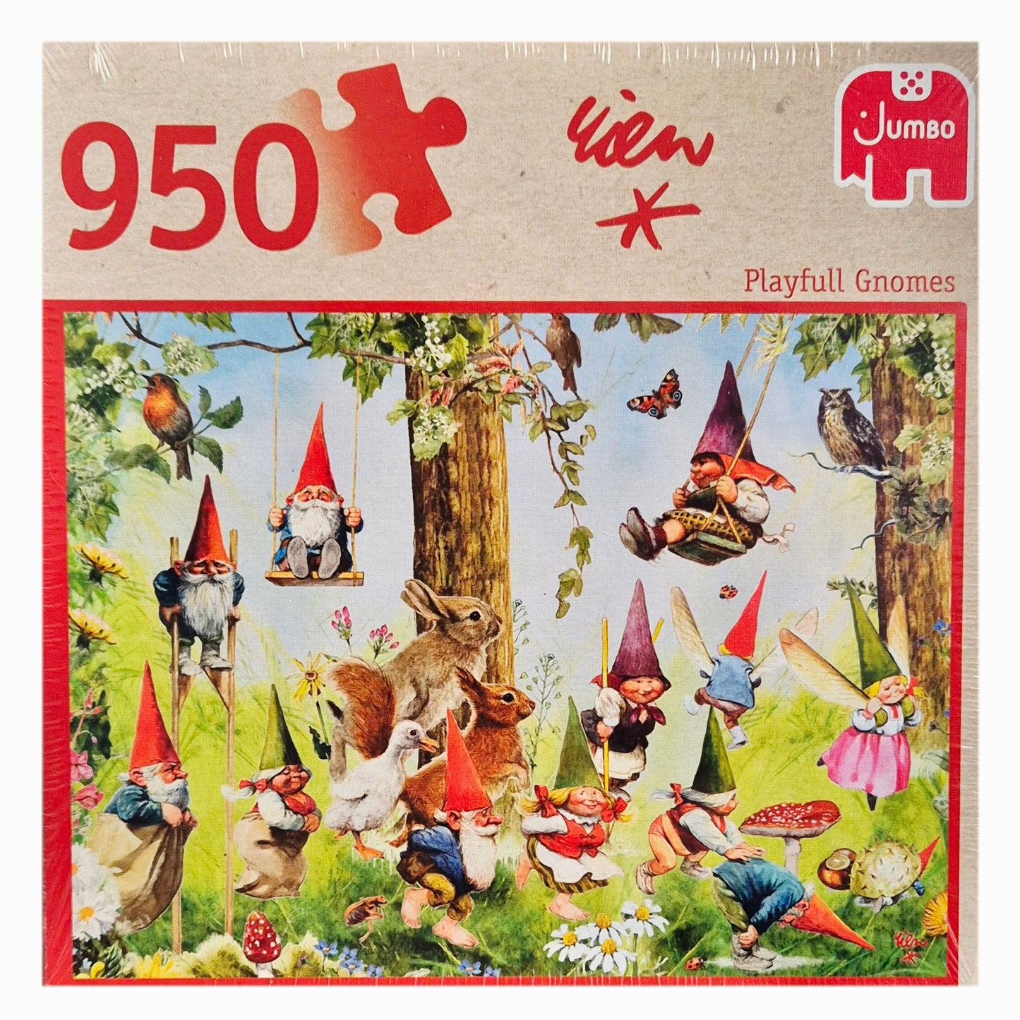 Jumbo: Playfull Gnomes (Spelende Kabouters) - 950