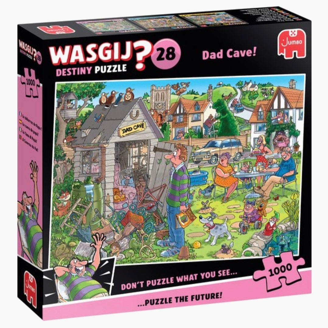 Wasgij 28 Destiny: Mancave van Pa - 1000
