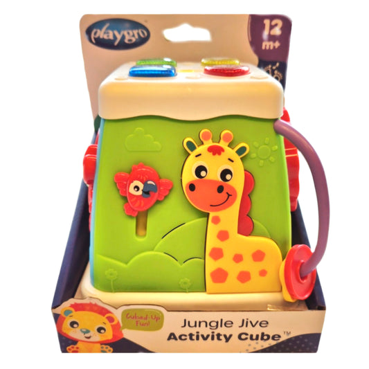 Playgro: Jungle Jive activity Cube - 12mnd+