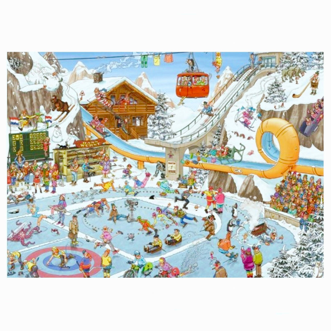 Jan van Haasteren: De Winterspelen - 1000