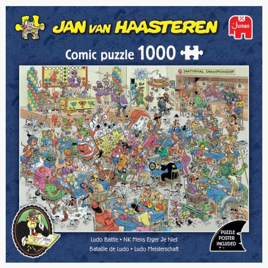 Jan van Haasteren: NK mens erger je niet - 1000