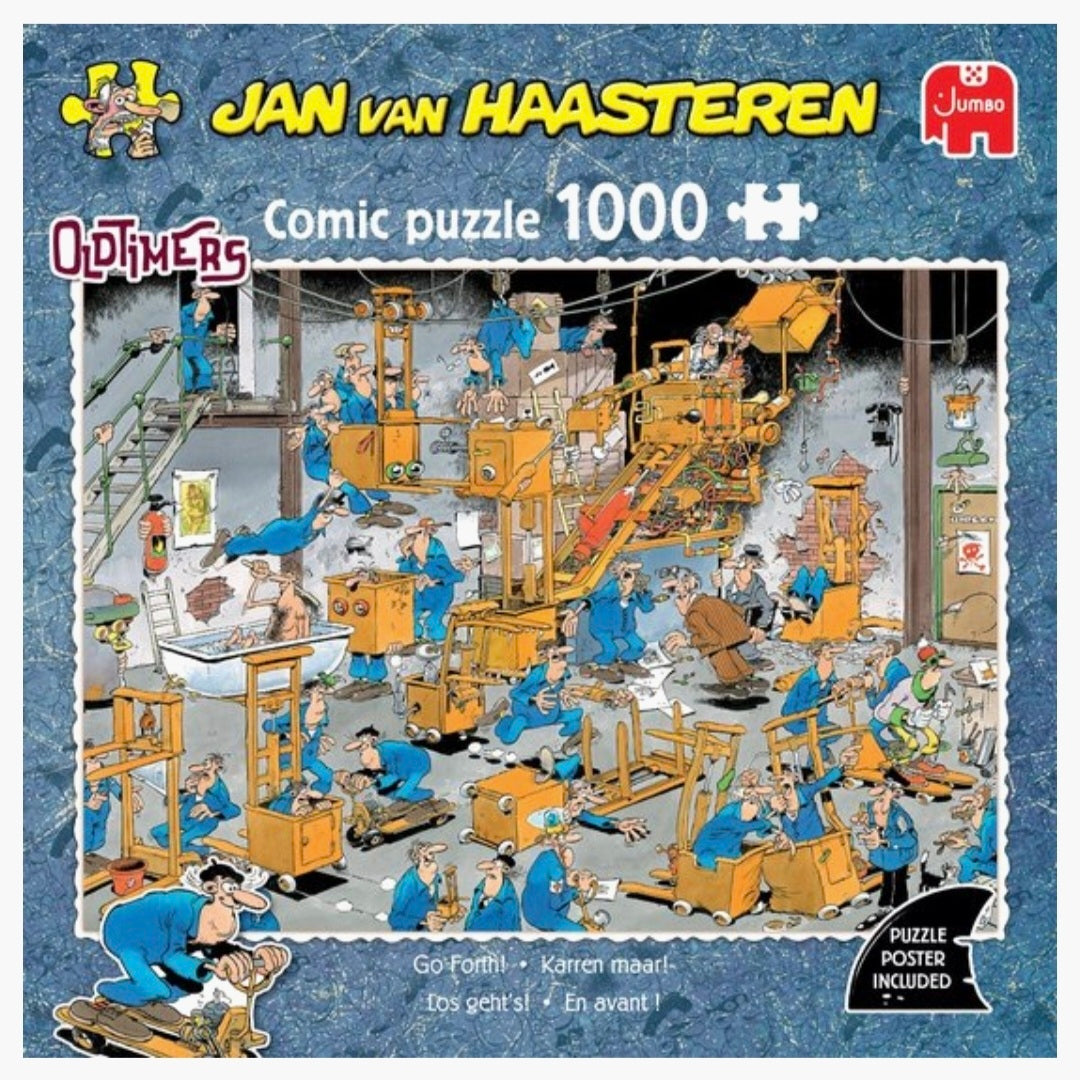 Jan van Haasteren: Oldtimers Karren Maar! - 1000