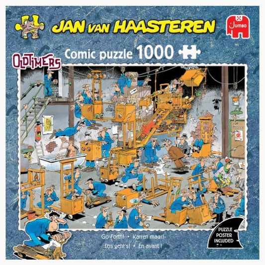 Jan van Haasteren: Oldtimers Karren Maar! - 1000