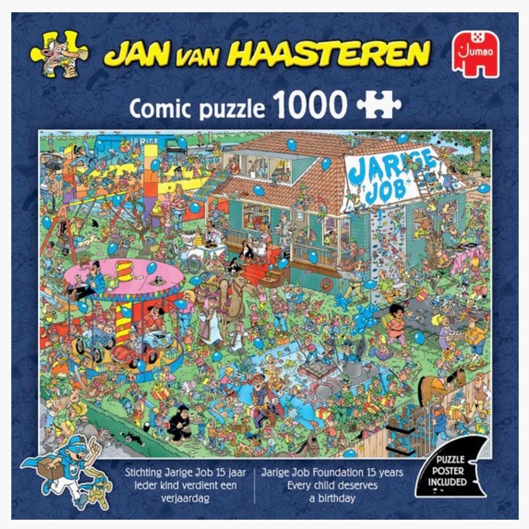Jan van Haasteren: Stichting jarige job 15 jaar - 1000
