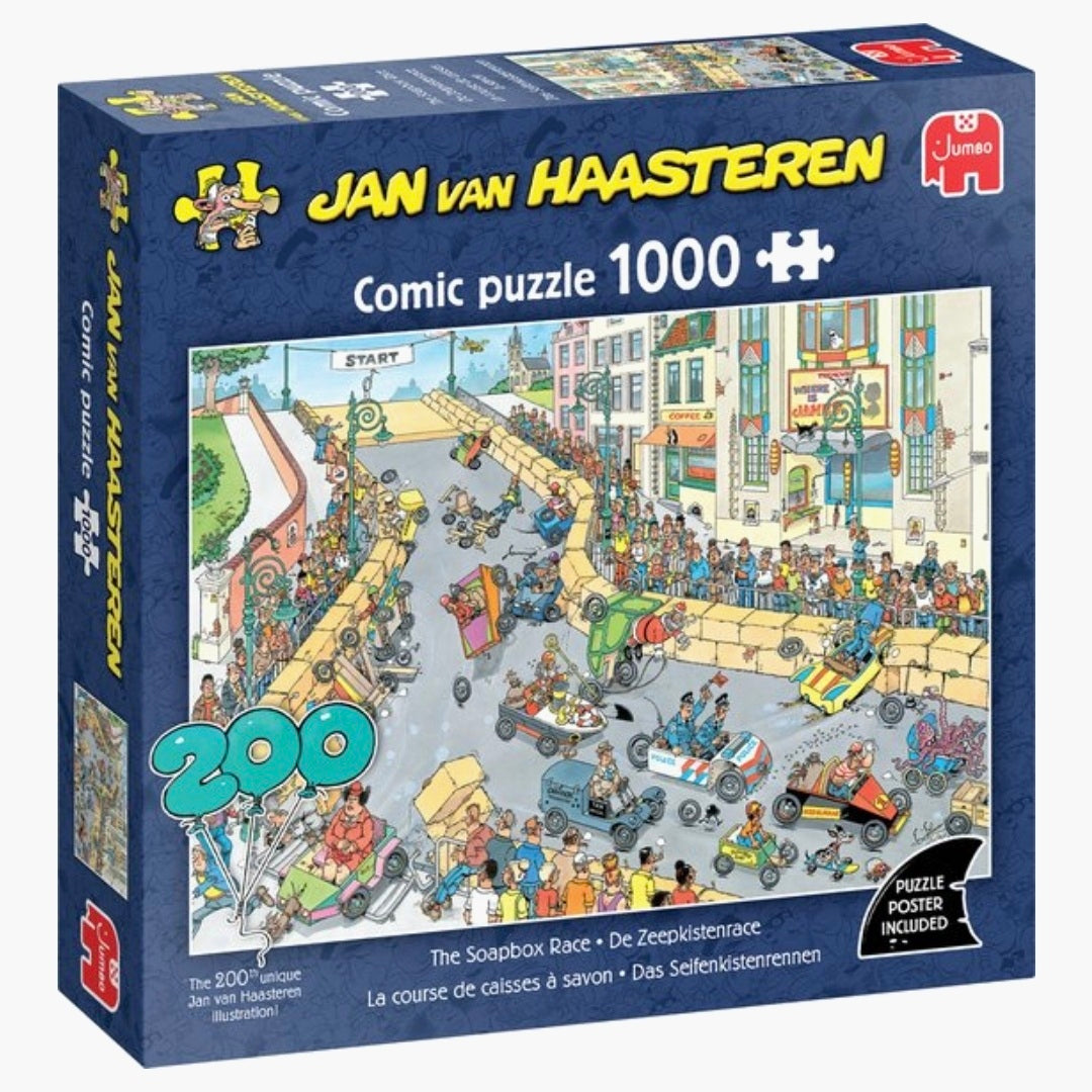 Jan van Haasteren: De Zeepkistenrace - 1000