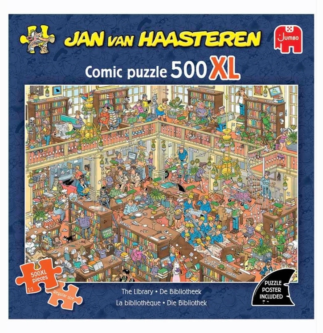 Jan van Haasteren: De Bibliotheek - 500 XL