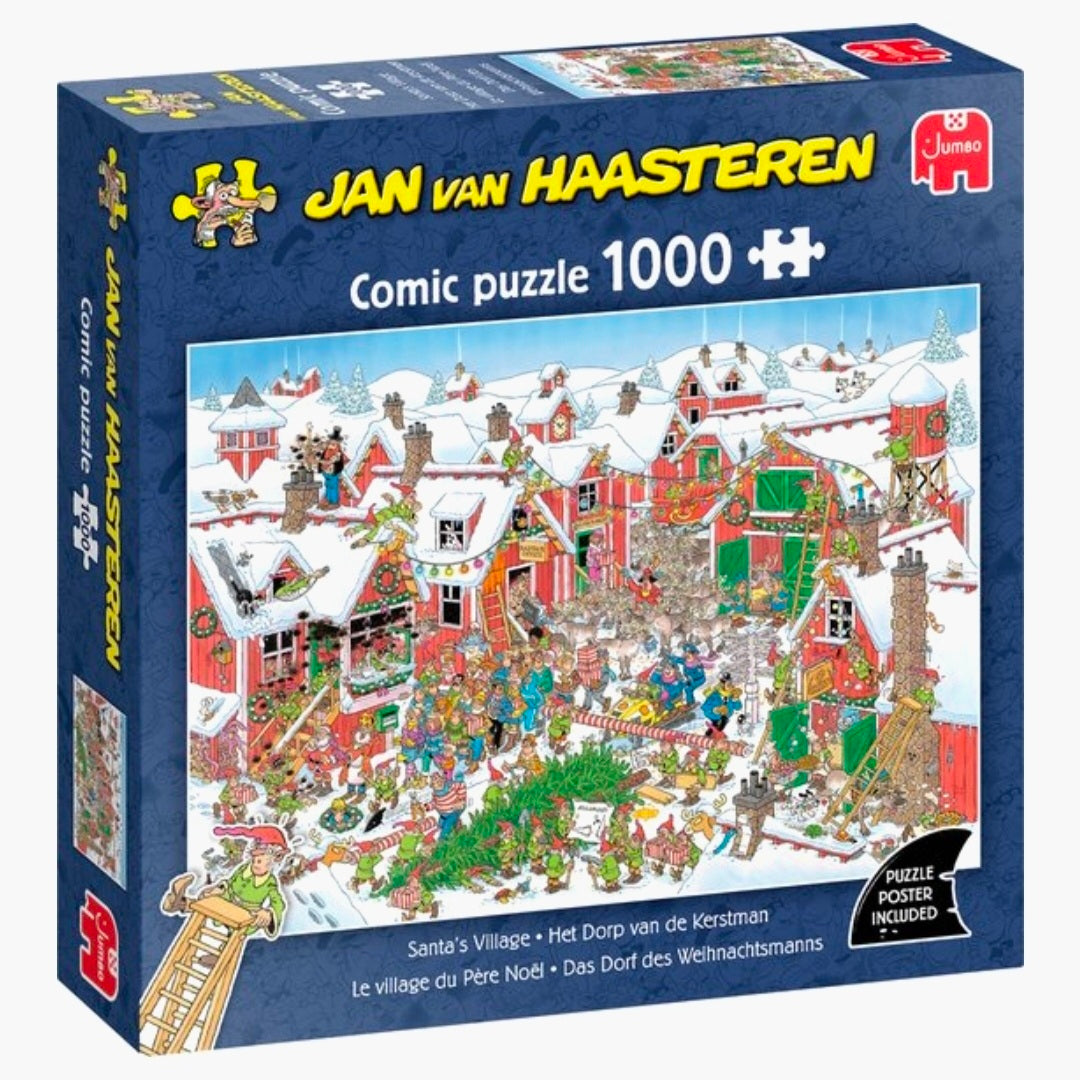 Jan van Haasteren: Het Dorp van de Kerstman - 1000