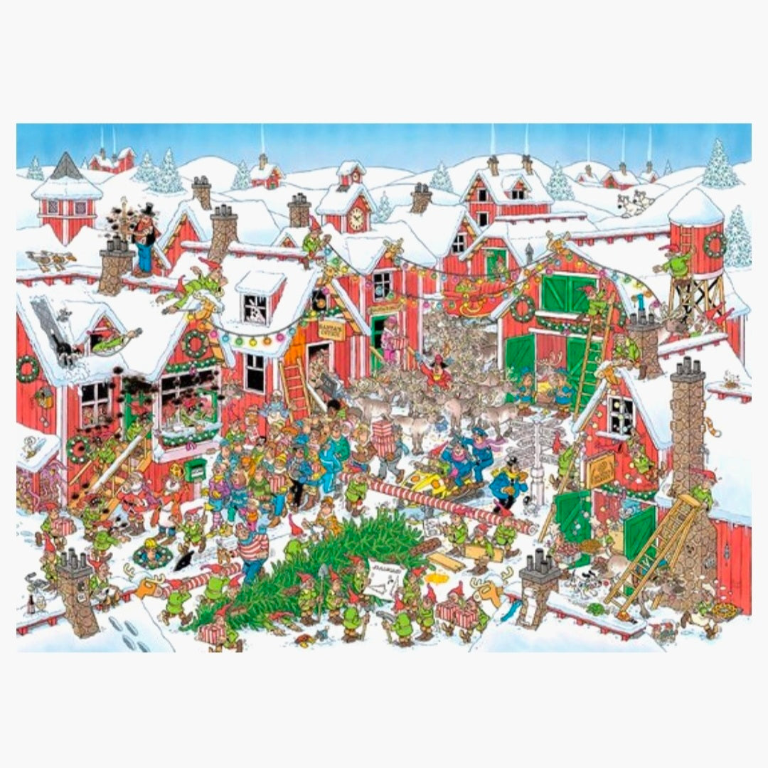Jan van Haasteren: Het Dorp van de Kerstman - 1000