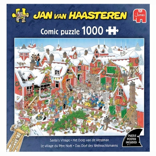 Jan van Haasteren: Het Dorp van de Kerstman - 1000