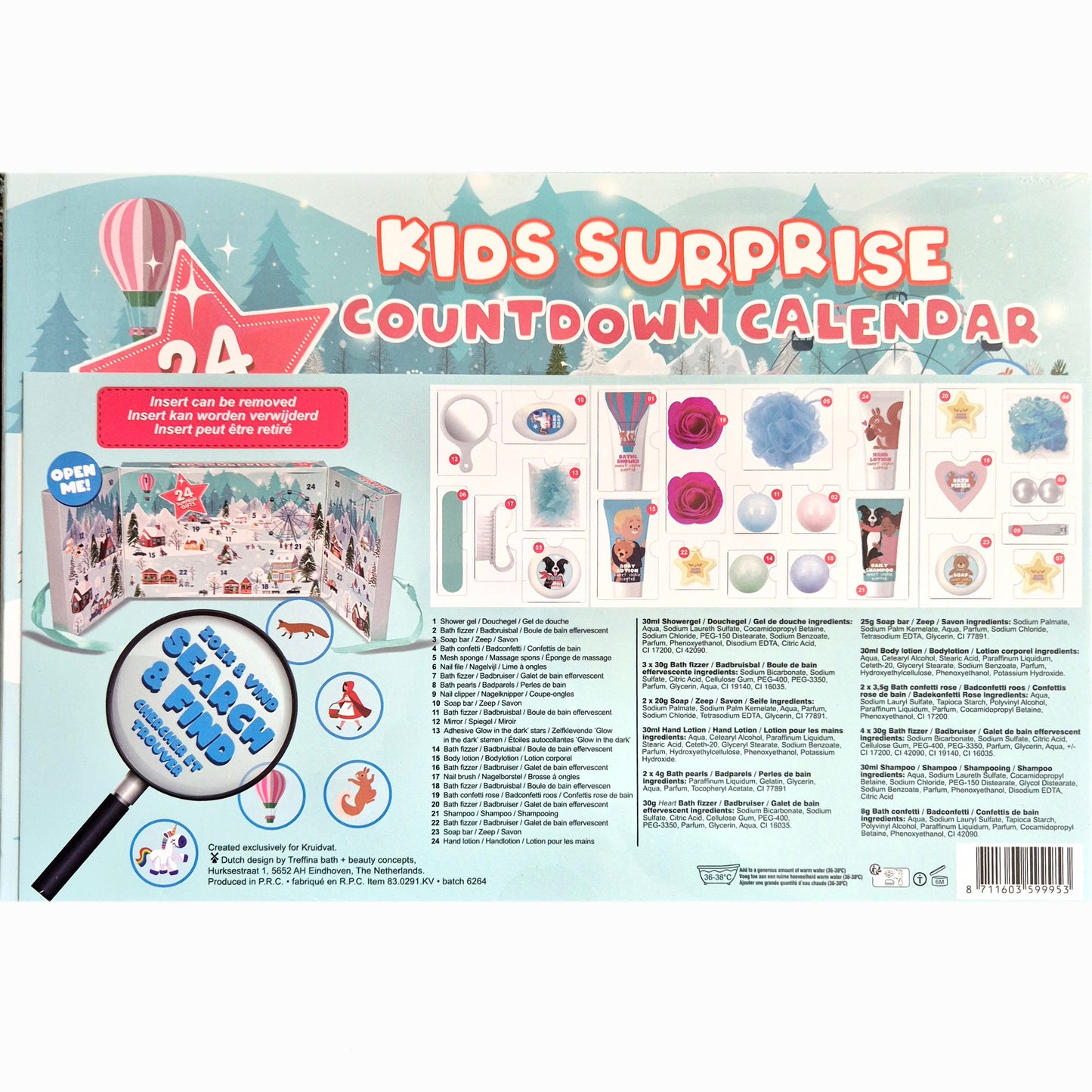 Kids Suprise Adventskalender - 24 verassingen