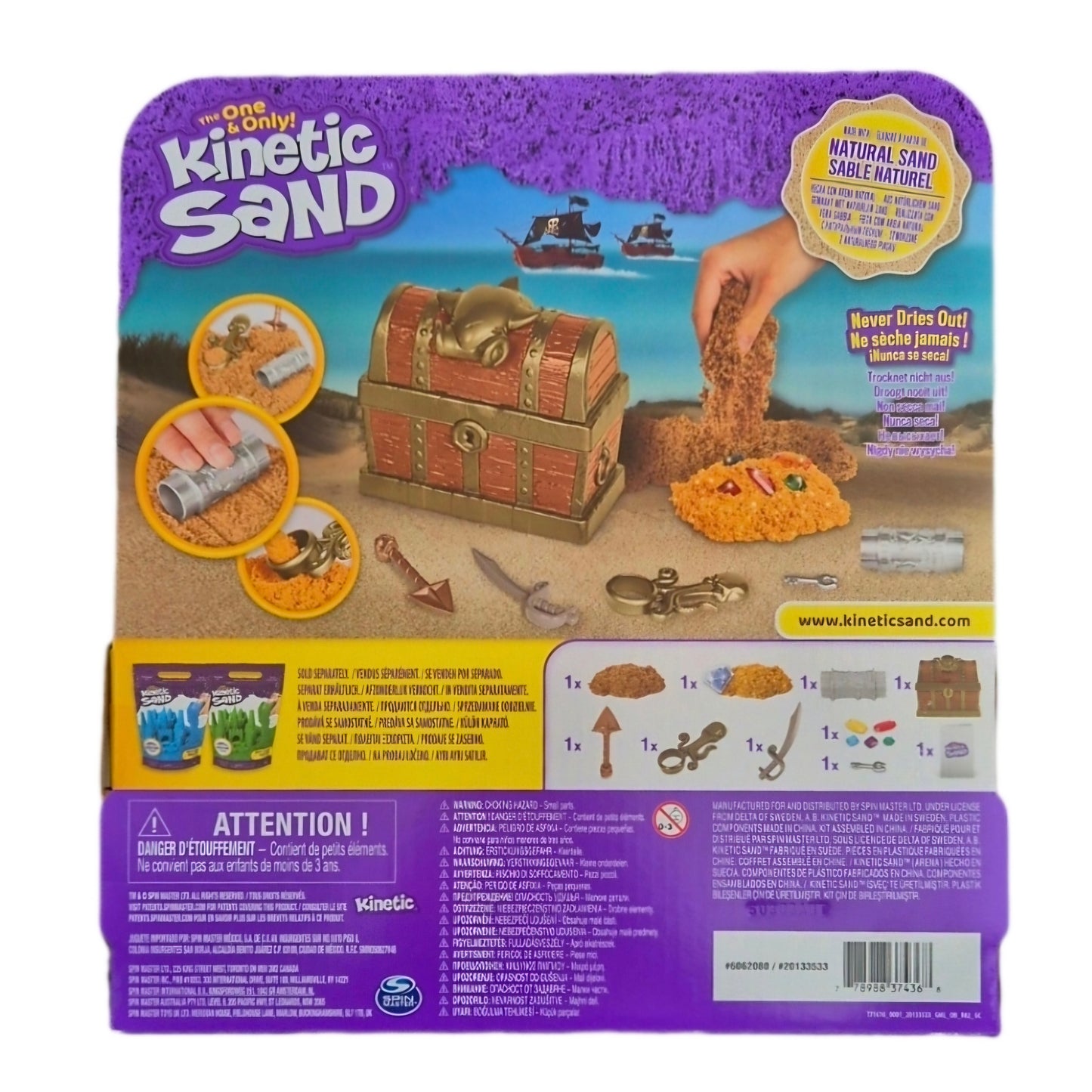 Kinetic Sand: Tressure Hunt Set