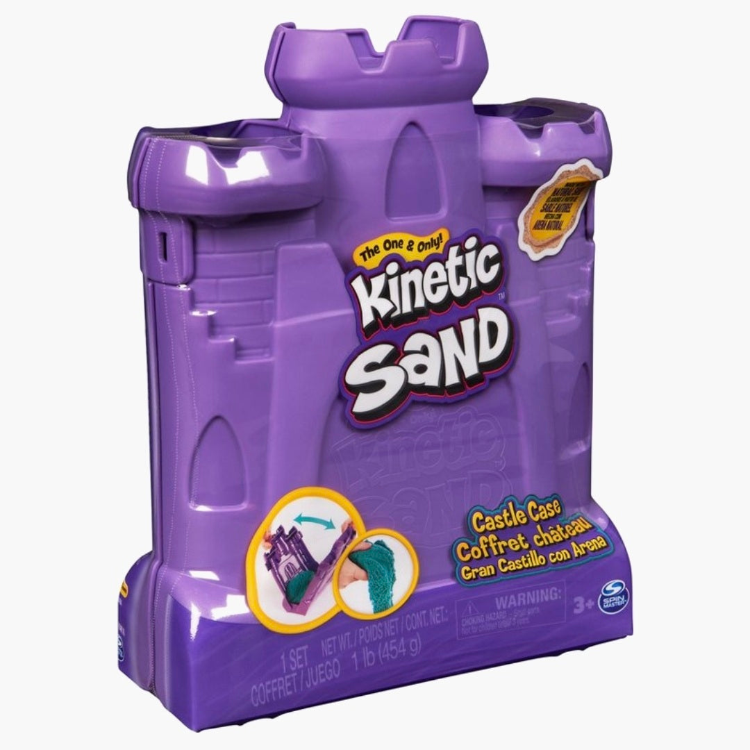 Kinetic Sand: Zandkasteel koffer - 453g Sand